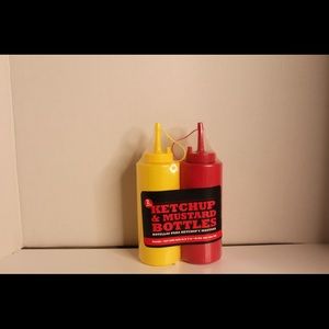 Reusable Ketchup & Mustard Bottles